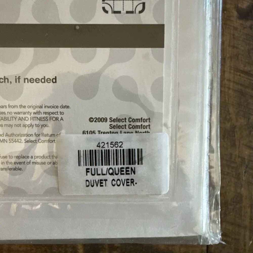 Sleep Number Create Your Perfect Comforter Insert Full/Queen Down Alternative